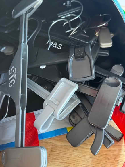 Photo of free Loads of plastic clothes hangers (Gayton CH60) #3