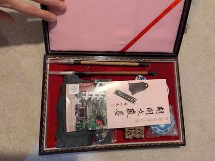 Photo of free calligraphy kit, pristine, but used (Greenlake) #2
