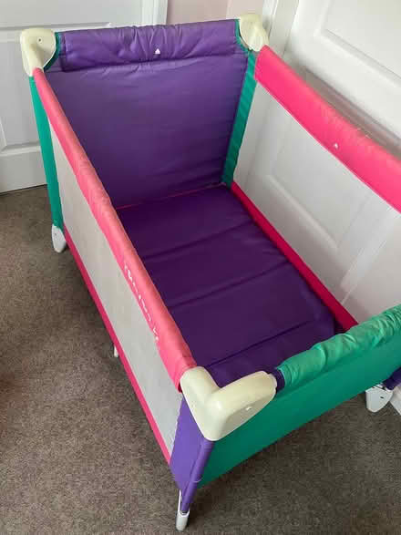 Photo of free Travel cot (Coal Aston S18) #2