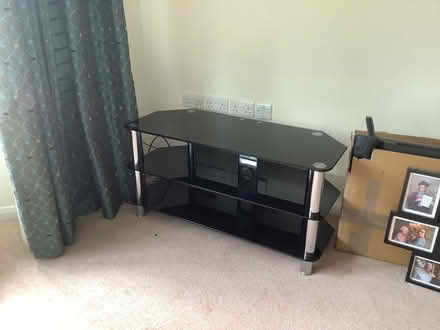 Photo of free GLass TV table (Market Drayton TF9) #1