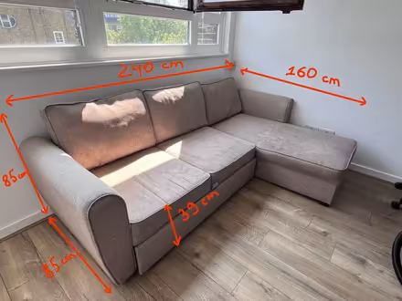 Photo of free L shaped sofa bed (N1 6jl) #1