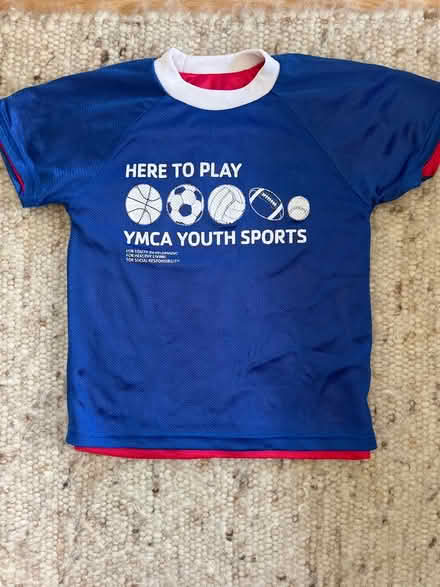Photo of free YMCA soccer jerseys (two) (Plymouth) #1