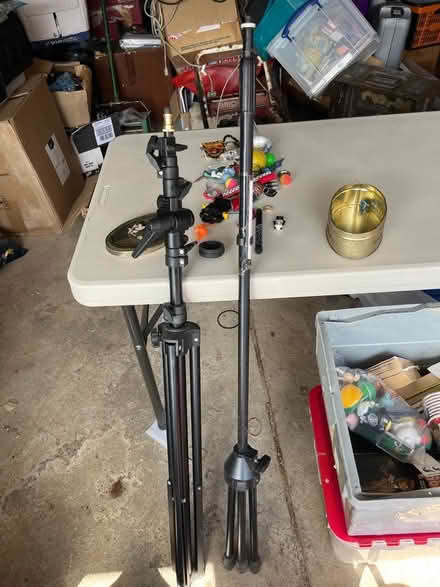 Photo of free Lighting / photographic stands x 2 (Marlow Bottom SL7) #1