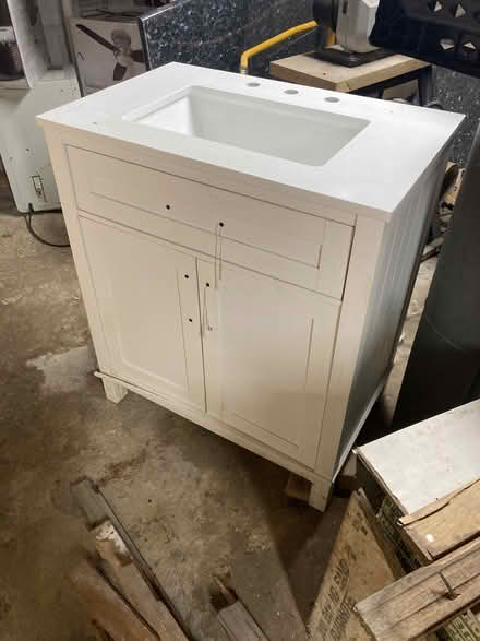 Photo of free Bathroom Vanity and ceilng fan (Naugatuck, CT) #1