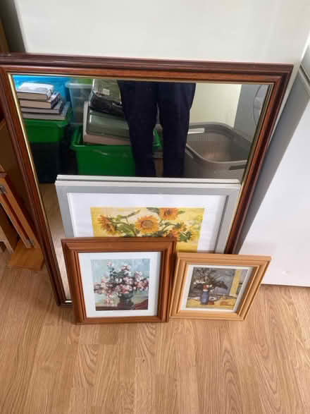 Photo of free Asst Framed Pictures plus mirror (IP7) #1