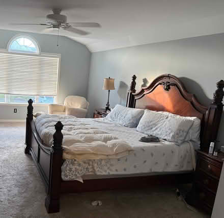 Photo of free King bed frame (East Fallowfield Township) #1