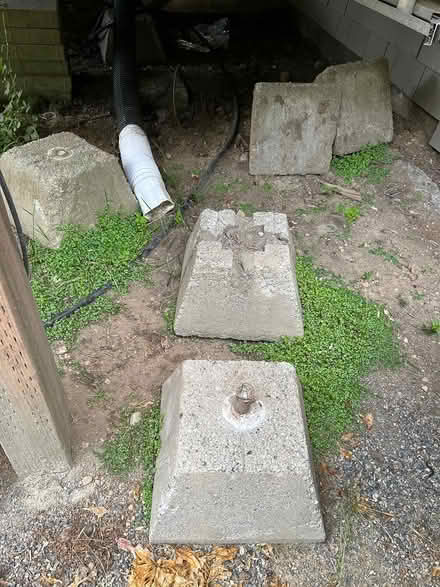 Photo of free Used concrete blocks (Wallingford) #1