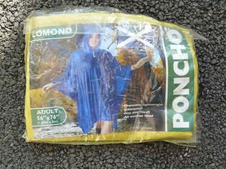 Photo of free 1 x bright yellow thin plastic poncho (Kempsey WR5) #1