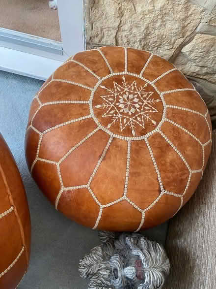 Photo of free Moroccanstyle pouffees (Belper DE56) #2