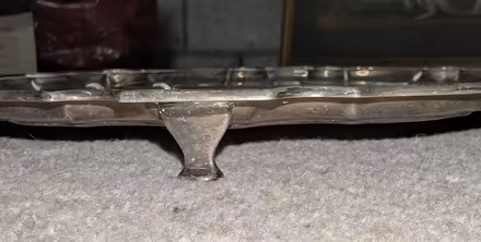 Photo of free Silver plated salver (AB22) #2