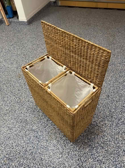 Photo of free Wicker Laundry Basket (near Reedy High School) #1