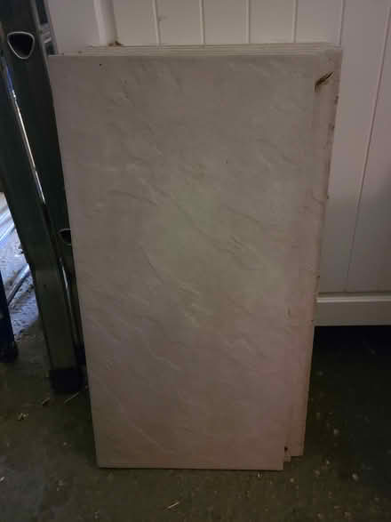 Photo of free 10 textured new grey tiles (Curbridge OX29) #1