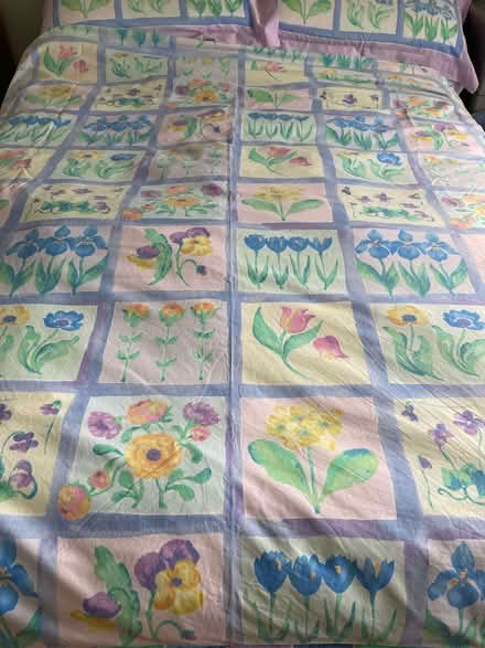 Photo of free Double duvet cover and 4 pillow cases (Spacey Houses HG3) #3