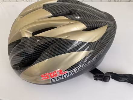 Photo of free Gold cycle helmet (Sewerby YO16) #1