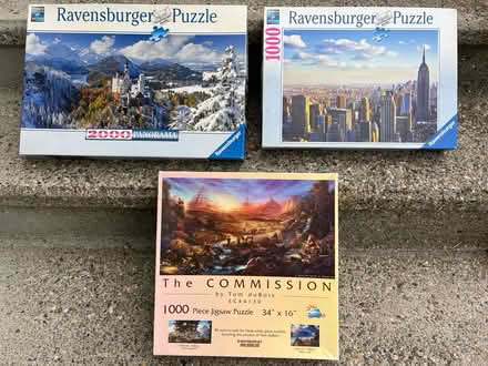 Photo of free 3 jigsaw puzzles (West Boylston) #1