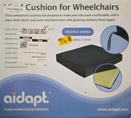 Photo of free Wheelchair cushion (Ryelands LA1) #1