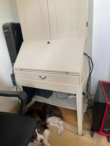 Photo of free Ikea desk secretier and chair (Sw18) #3