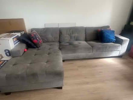 Photo of free Sofa L-Shape Grey (Hornsey N8) #3