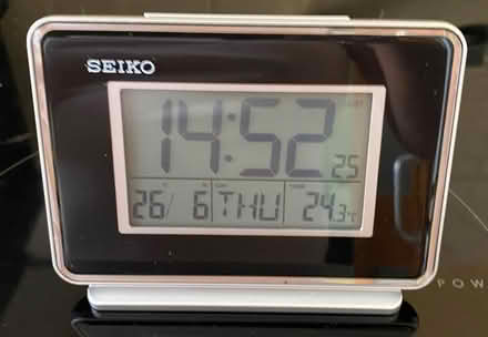 Photo of free SEIKO Digital Clock with Day Date and Temperature (Portsmouth PO1) #1