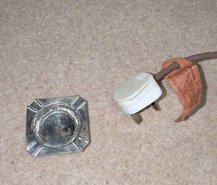 Photo of free Small silver ashtray (AB22) #1