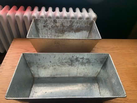 Photo of free Two metal planters (Hulme M16) #1