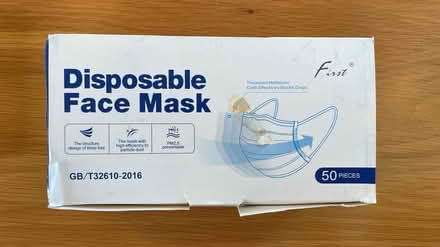 Photo of free Box of 50 face masks (Hayfield SK22) #1