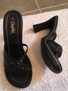 Photo of free Ladies new 4 1/2” black shoes (L5L 5P5) #2