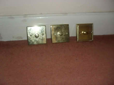 Photo of free Three brass dimmer switches (Seaford BN25) #1