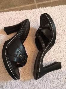 Photo of free Ladies new 4 1/2” black shoes (L5L 5P5) #1