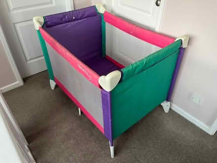 Photo of free Travel cot (Coal Aston S18) #1