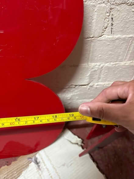 Photo of free B in red plastic (SW8) #2