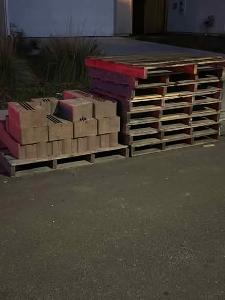 Photo of free wooden pallets, unused pavers (West Sacramento) #3