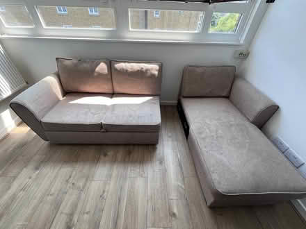 Photo of free L shaped sofa bed (N1 6jl) #4