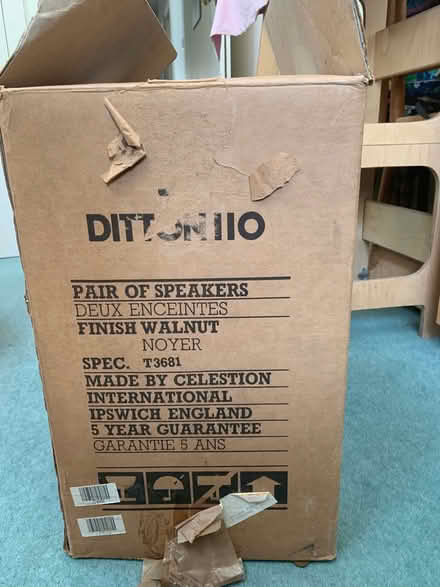 Photo of free Celestion speakers (Cutteslowe OX2) #2