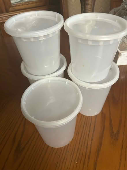 Photo of free Plastic containers (Meadowvale area) #1