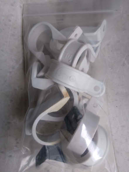 Photo of free Pipe brackets for 32mm waste pipe (Bucknell SY7) #1