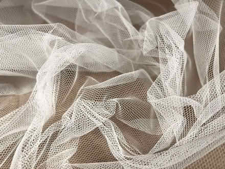 Photo of White mesh/net fabric (Woodley RG5) #1