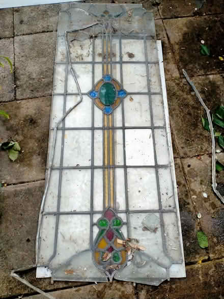 Photo of free Old colour glass windows and door (Preston PR2 PR1) #1