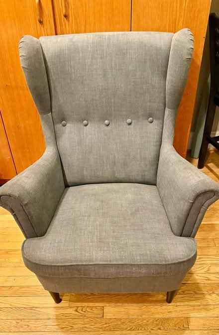 Photo of free Grey Chair (Columbia Heights) #1