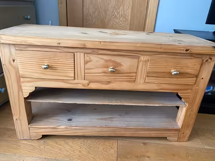 Photo of free TV table/Console/ shoe rack (Templeogue) #1