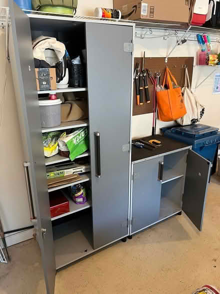 Photo of free 2 Garage Storage Cabinets (Long Reach Village, Columbia) #2