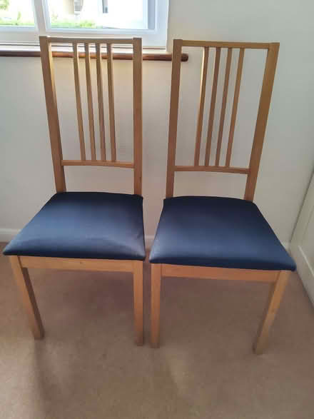 Photo of free Set Of Two IKEA Dining Chairs (ME10) #1