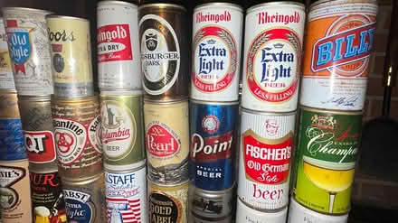 Photo of free 85 vintage 1970s beer cans (Wheaton) #3