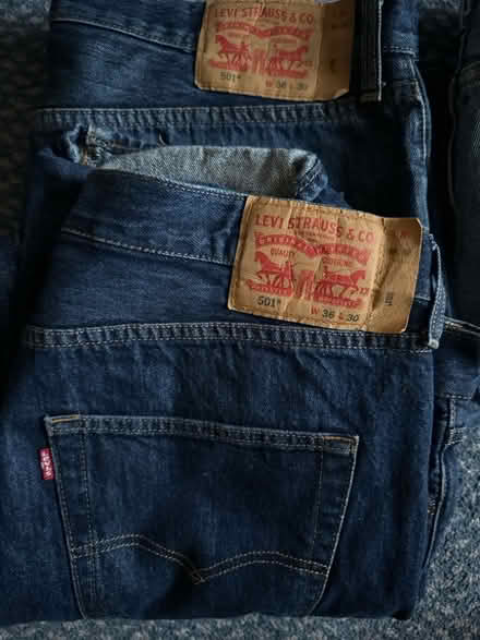 Photo of free 5 prs mens jeans W36 L30 (Ashford TW15) #2