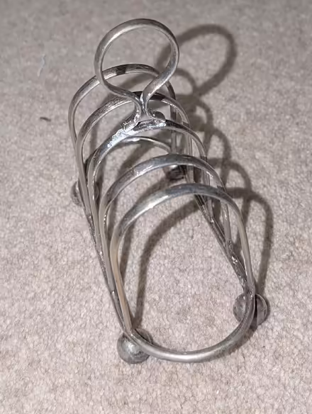 Photo of free Silver toast rack. (AB22) #2