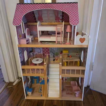Photo of free Wooden Doll House ○ Used condition (Clapham Common) #1