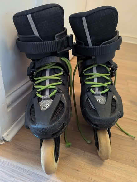 Photo of free Roller blades size 7 + helmet, elbow and knee pads (New Barnet EN4) #1