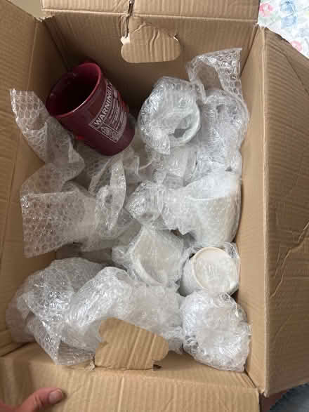 Photo of free Box of glasses and mugs (Southfields SW18) #1