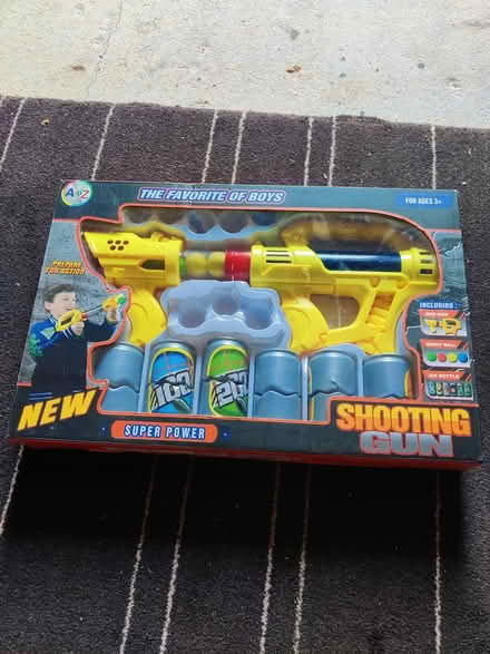 Photo of free Kids shooting toy gun (ME15) #1