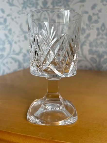 Photo of free 6 lead crystal wine glasses (Keighley) #2